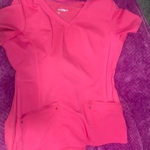 Pink scrubs